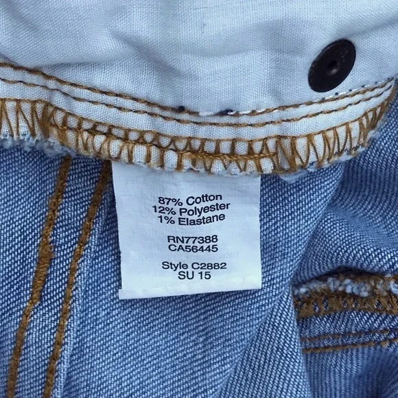 J. Crew Stretch Light Blue Denim Skinny Jean Size 27 - Picture 6 of 7